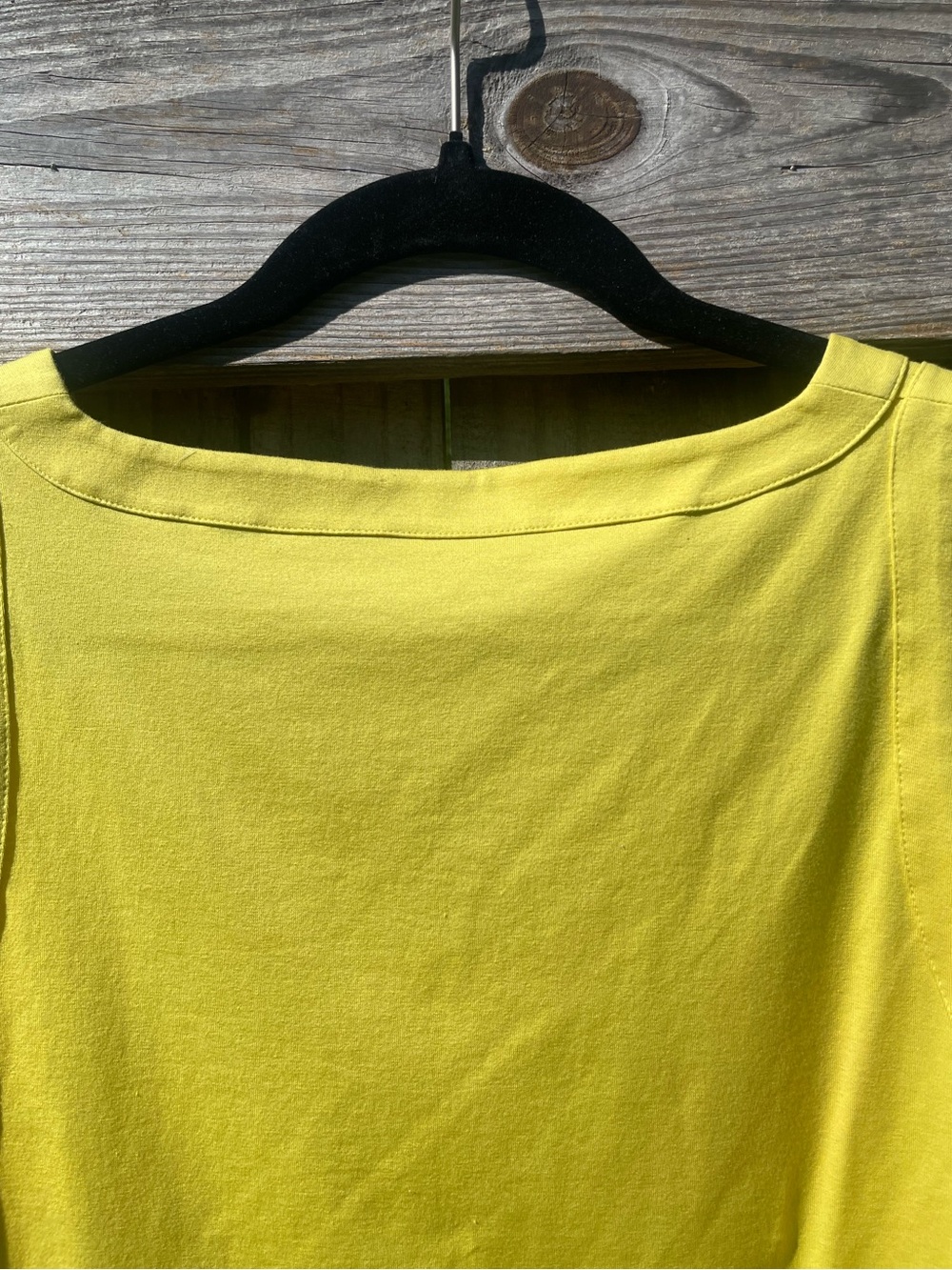 Akris Punto Bright Lime V-Neck Sleeveless Tank Sz 10 - Picture 9 of 9